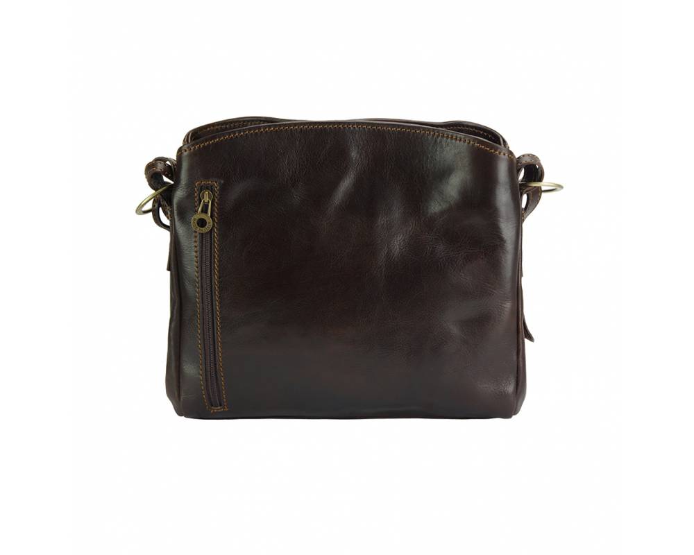 Viviana V Vegetable Tanned Cow Leather Shoulder Bag โ 6569