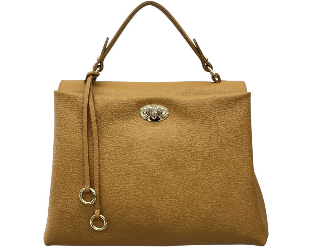 Elowen Soft Structured Leather Handbag โ DO-B0175