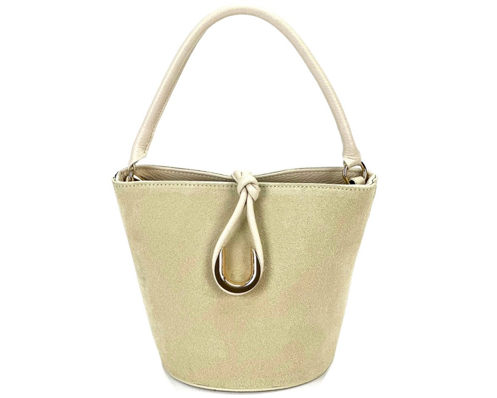 Nadia Leather Bucket Bag โ 697