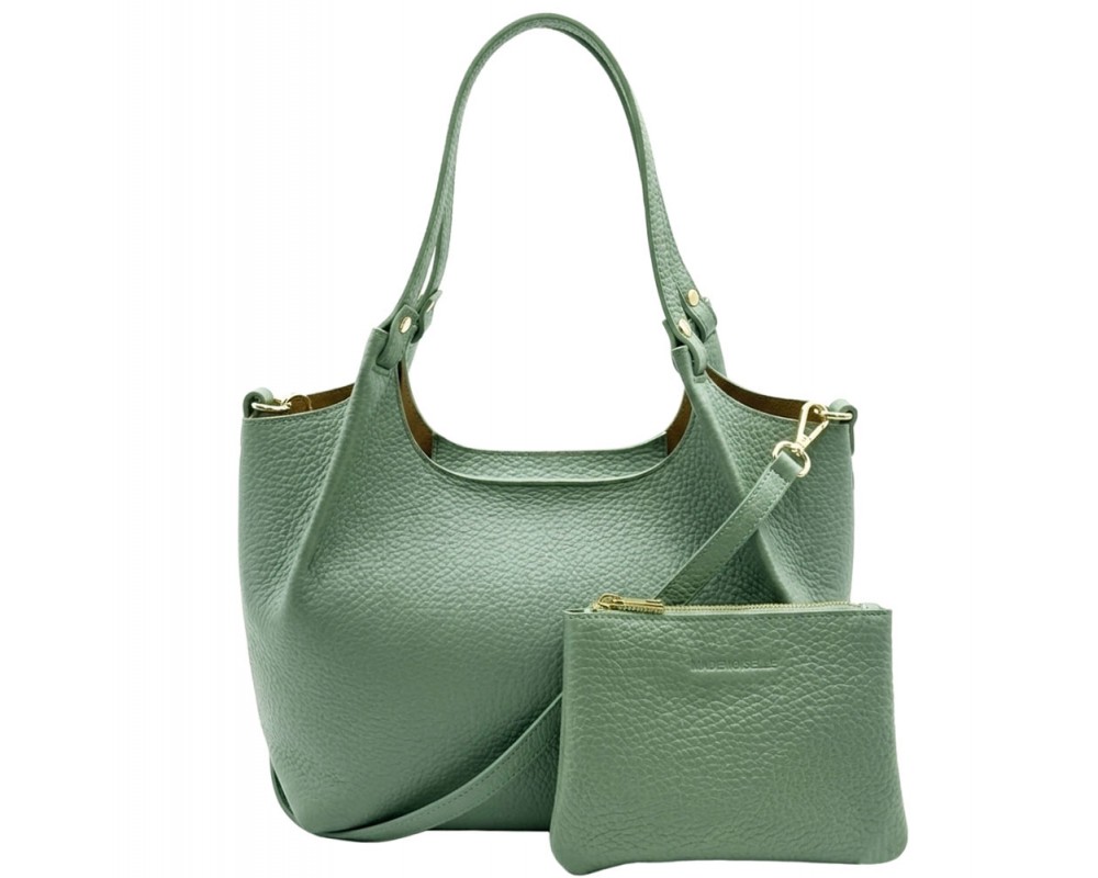 Artemisia Small Italian Cow Leather Shoulder Bag โ DO-B0119S
